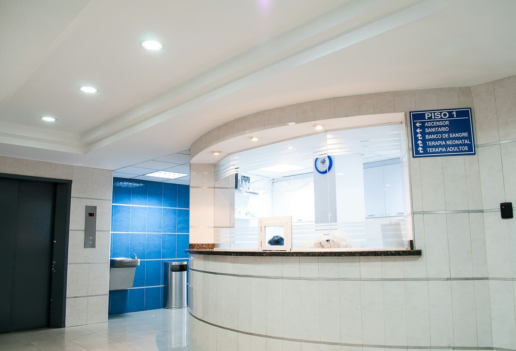 Clinical office environment showing the practice's professional setting